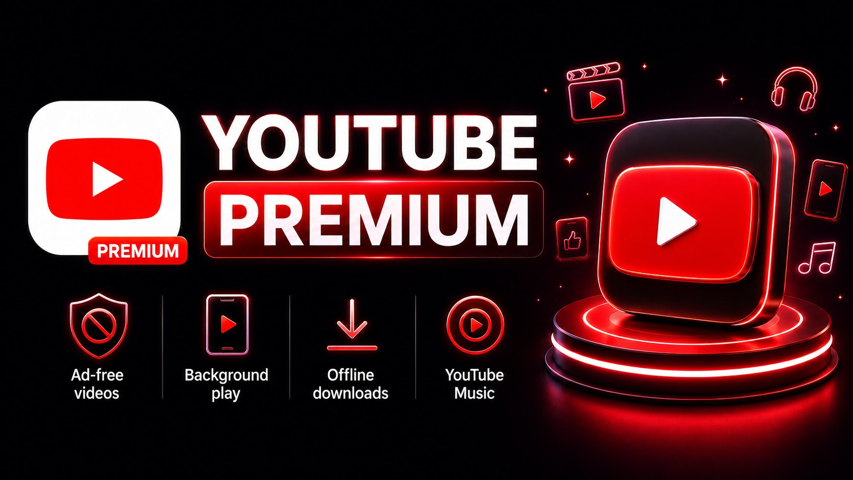 SLOT YOUTUBE PREMIUM 12 THÁNG BHF