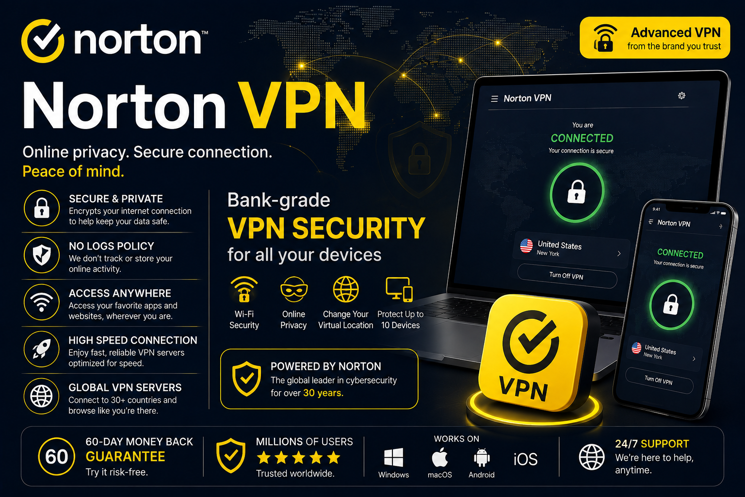 Norton VPN Ultimate 7 Ngày BHF