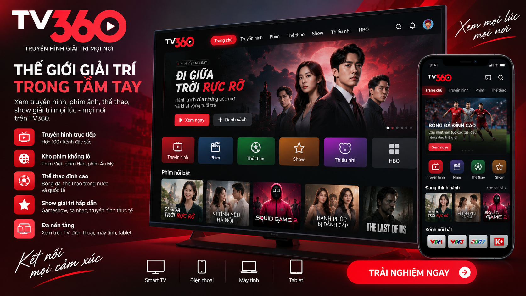 TV360 Standard 1 tháng BHF
